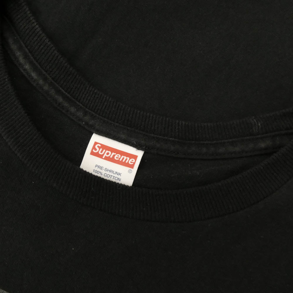 Supreme シュプリーム 22SS Roy DeCarava Malcolm X Tee マルコム フォトプリント Tシャツ 半袖カットソー ブラック系 M【中古】