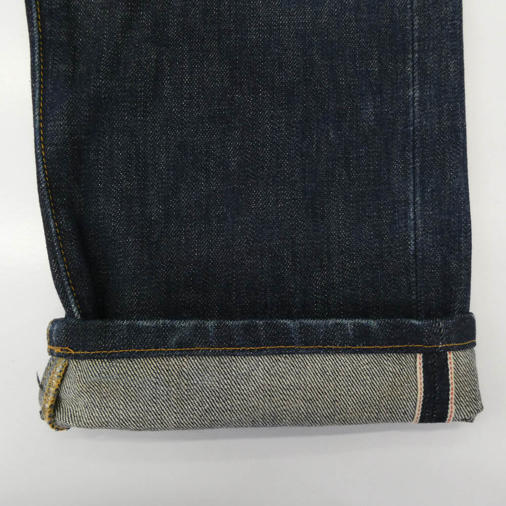 Supreme シュプリーム セルビッチ ボタンフライ ストレート デニム パンツ インディゴブルー系 34【中古】