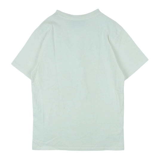 GUCCI グッチ 565806 XJAZY ブレードロゴプリント クルーネック 半袖 Tシャツ コットン イタリア製 ホワイト系 XS【中古】