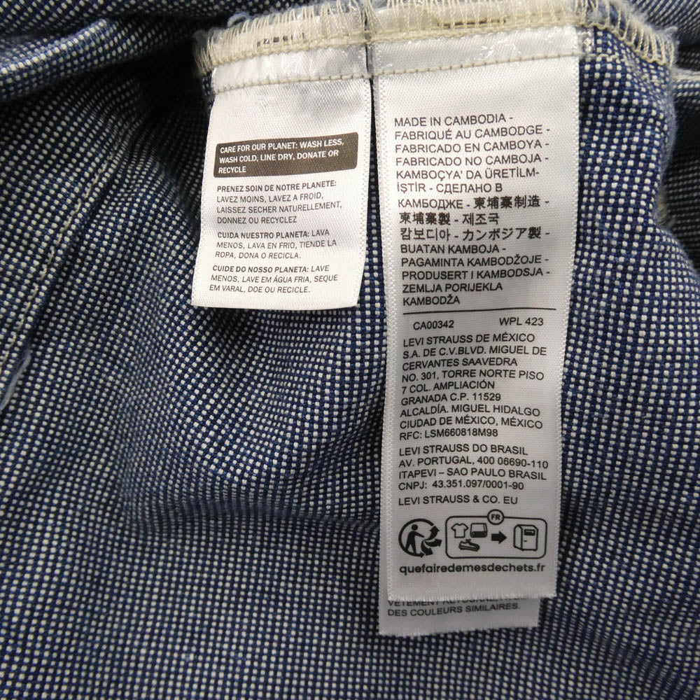 Levi's リーバイス 72334-0726 TYPE3 トラッカージャケット インディゴブルー系 L【中古】