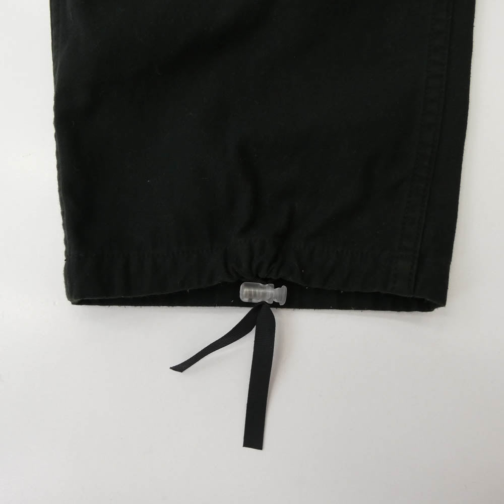 GOD SELECTION XXX ゴッドセレクション GX-A21-PT-03 CARGO PANTS 刺繍 6ポケット カーゴパンツ ブラック系 L【中古】