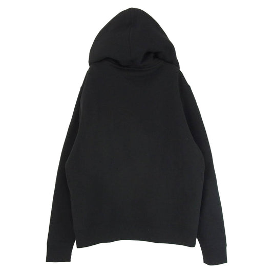 MONCLER モンクレール 23AW I20918G00081 HOODIE ZIP UP ワッペンロゴ スウェット ジップアップ パーカー フーディ ブラック系 M【中古】