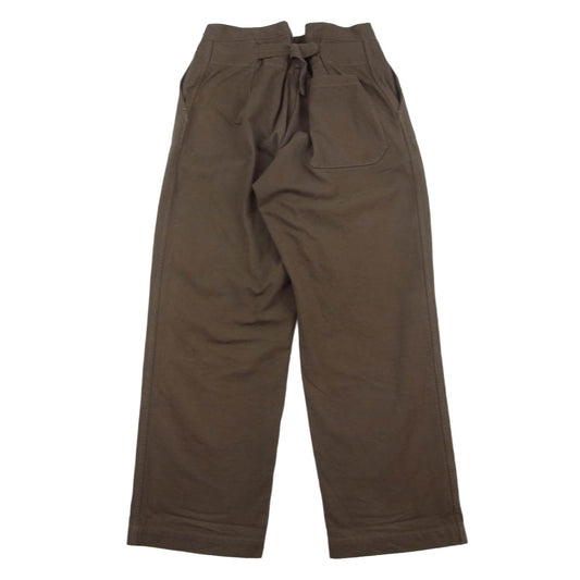 COMOLI コモリ 21SS T01-03015 コットンシルクオーバーパンツ カーキ系 2【中古】