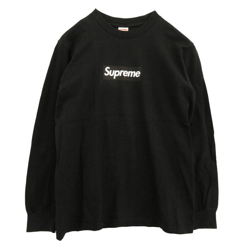 Supreme シュプリーム ロングスリーブTシャツ Lサイズ ブラック 美品 Supreme シュプリーム 20AW Box Logo L/S Tee ボックスロゴ ロング