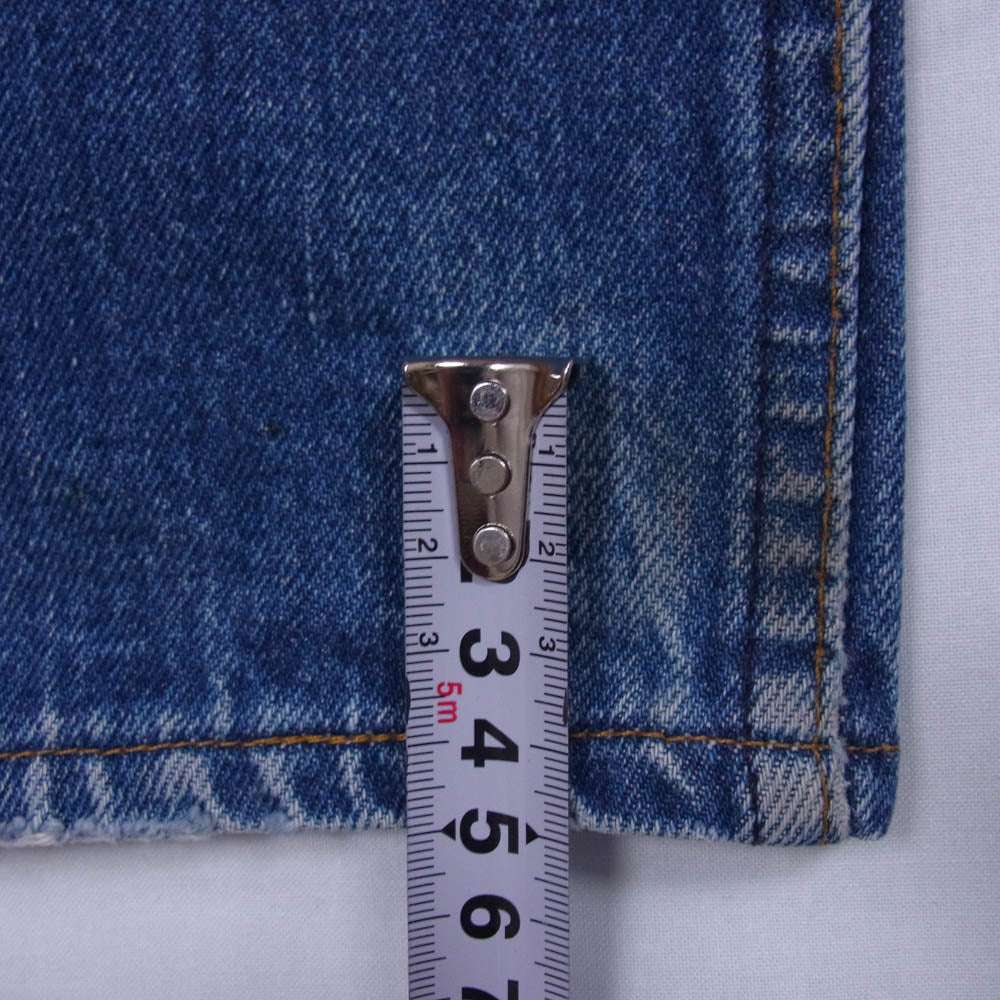 Levi's リーバイス 80s 90s USA製 501 レギュラー smalle 裏刻印524 ボタンフライ デニム パンツ インディゴブルー系 W30/L34【中古】