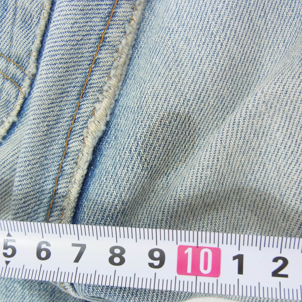 Levi's リーバイス 70s 505 66前期 smalle ボタン裏刻印5 42TALON ジッパーフライ デニム パンツ インディゴブルー系 サイズ表記無【中古】