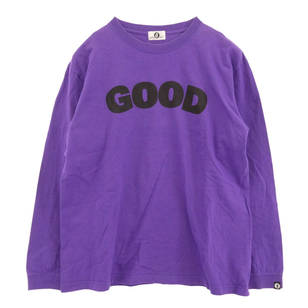 GOODENOUGH グッドイナフ GOODE logo long sleeve cut and sew ロング 