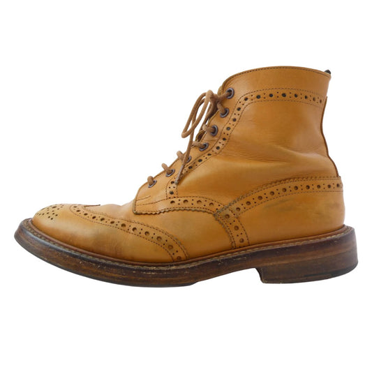Tricker's トリッカーズ MALTON モールトン カントリー ブーツ ブラウン系 8.5【中古】