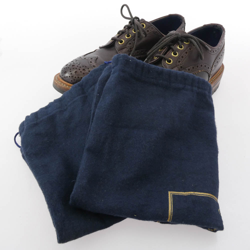 Tricker's トリッカーズ BOURTON バートン ウィングチップ シューズ ブラウン系【中古】