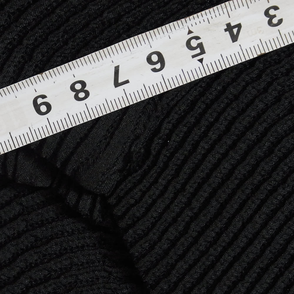 ISSEY MIYAKE イッセイミヤケ IM94FD543 プリーツ加工 ドルマンスリーブ 1B ジャケット ブラック系 2【中古】