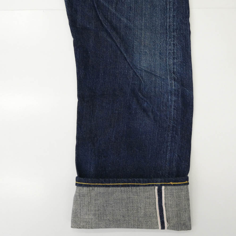 The REAL McCOY'S ザリアルマッコイズ S613 DENIM PANTS ボタンフライ ストレート デニム パンツ インディゴブルー系 品質表示タグ欠損【中古】