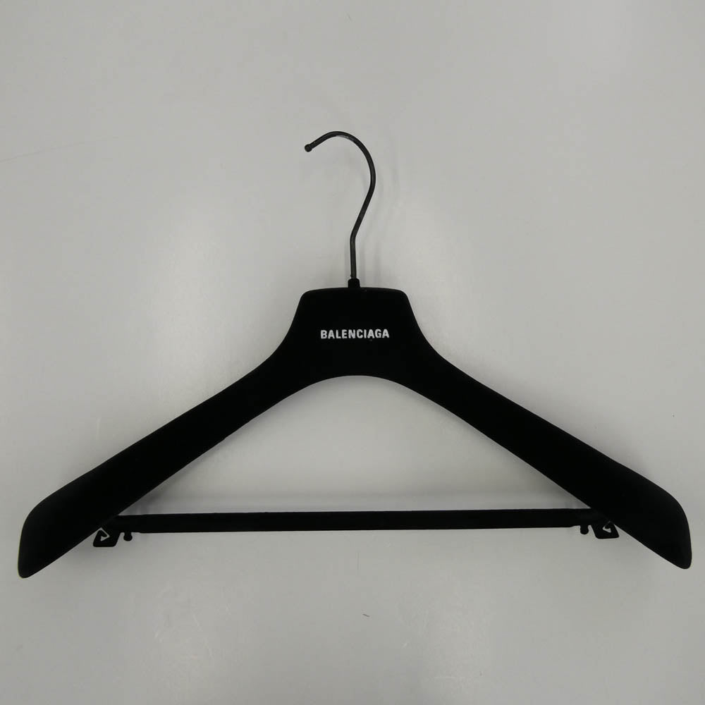 BALENCIAGA バレンシアガ 714898 TN019 ×adidas アディダス ライン オーバーサイズ ダウン ジャケット ブラック系 34【極上美品】【中古】