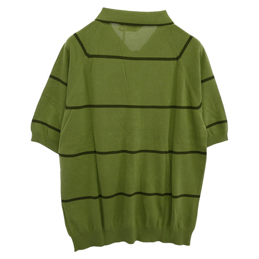 TENDERLOIN テンダーロイン T-POLY POLO 半袖 ポロシャツ グリーン ライトグリーン系 M【極上美品】【中古】