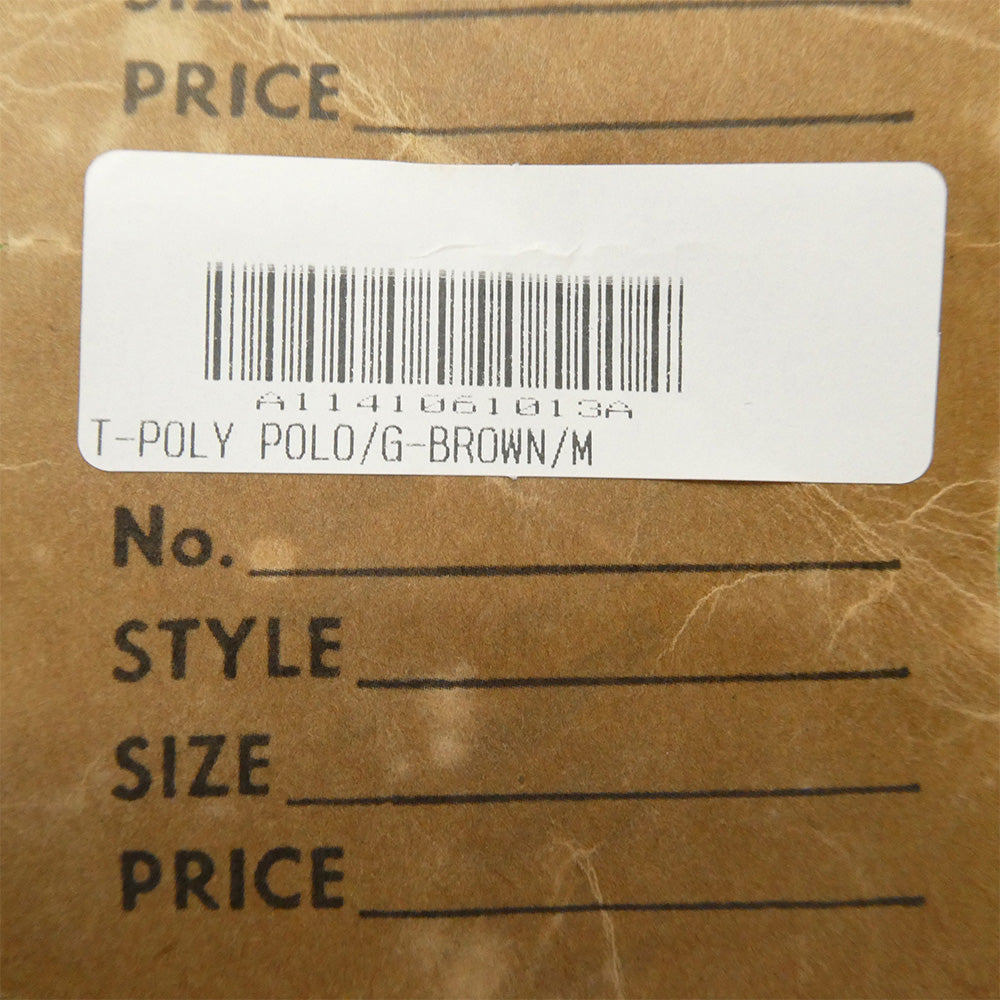 TENDERLOIN テンダーロイン T-POLY POLO 半袖 ポロシャツ グリーン ライトグリーン系 M【極上美品】【中古】