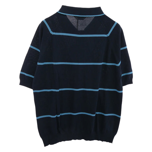 TENDERLOIN テンダーロイン T-POLY POLO 半袖 ポロシャツ ネイビー ネイビー系 M【極上美品】【中古】