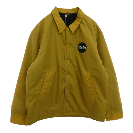 TENDERLOIN テンダーロイン T-NYLON COACH JKT 内ボア ナイロン コーチ ジャケット マスタード M【美品】【中古】