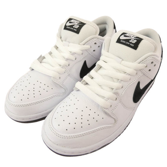 NIKE ナイキ HF3704-100 SB Dunk Low Pro ダンクロー プロ ローカット スニーカー ホワイト系 27cm【中古】
