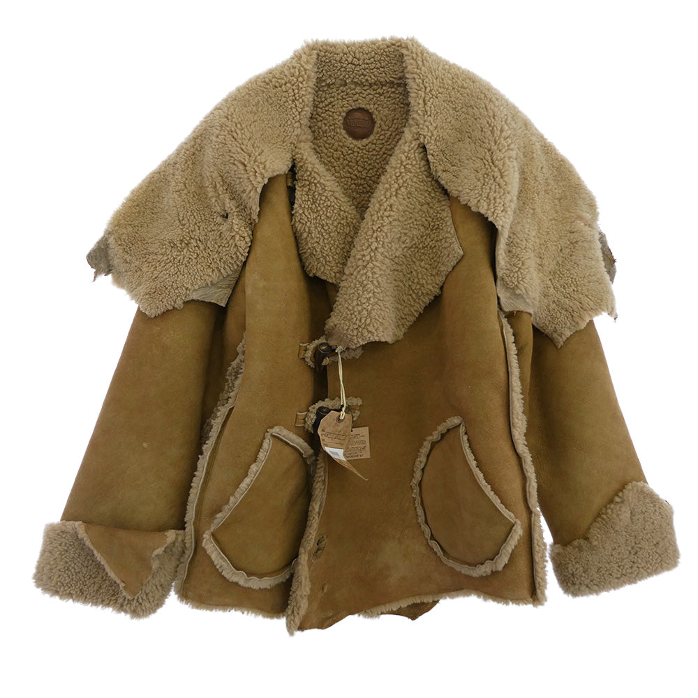 TENDERLOIN テンダーロイン T-MOUNTAIN JKT ムートンジャケット カーキ系【中古】 TENDERLOIN テンダーロイン T-MOUNTAIN JKT ムートンジャケット カーキ