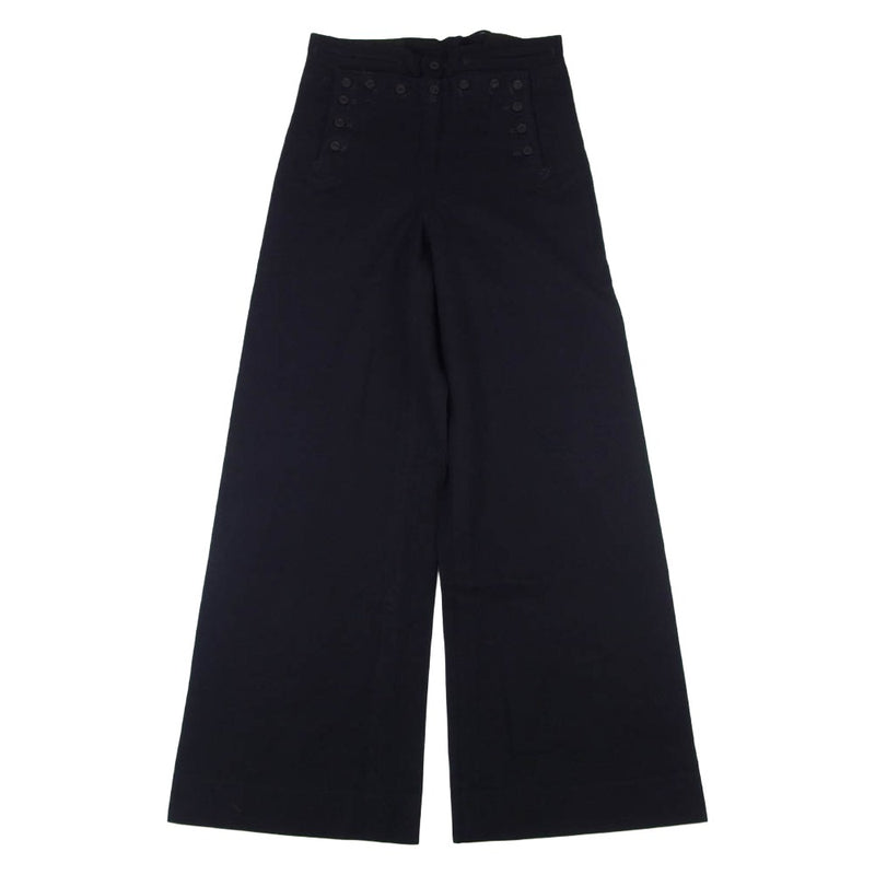 ヴィンテージ U.S.NAVY 米海軍 ウール セーラー パンツ ブラック系