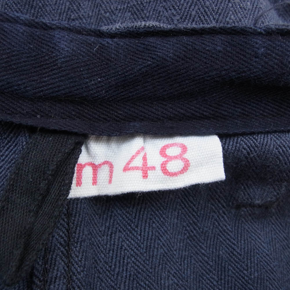 ヴィンテージ 50s 60s NVA 東ドイツ軍 HBT Sailor Pants ネイビー系【中古】