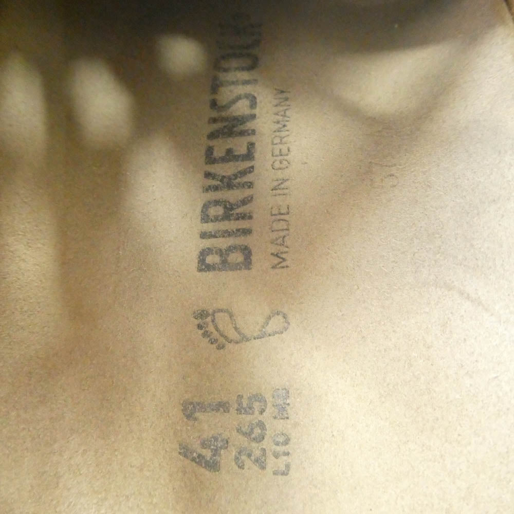 BIRKENSTOCK ビルケンシュトック BOSTON ボストン スエード サンダル 41【中古】