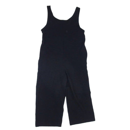 Adam et Rope' アダムエロペ 24SS GAY-04100-A ダブルフェイス ジャージー セットロンパース ブラック系 F【新古品】【未使用】【中古】