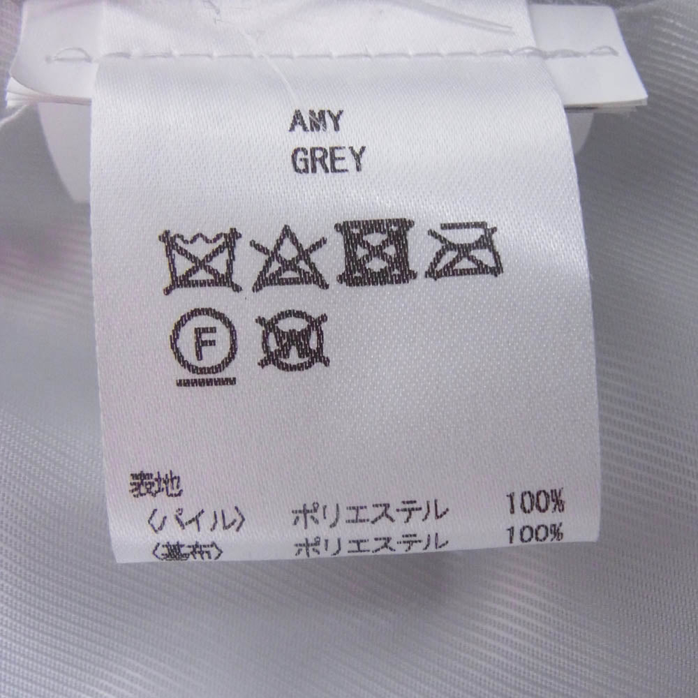 ジャッキー ボア ジャケット ミドルコート グレー系 S【中古】