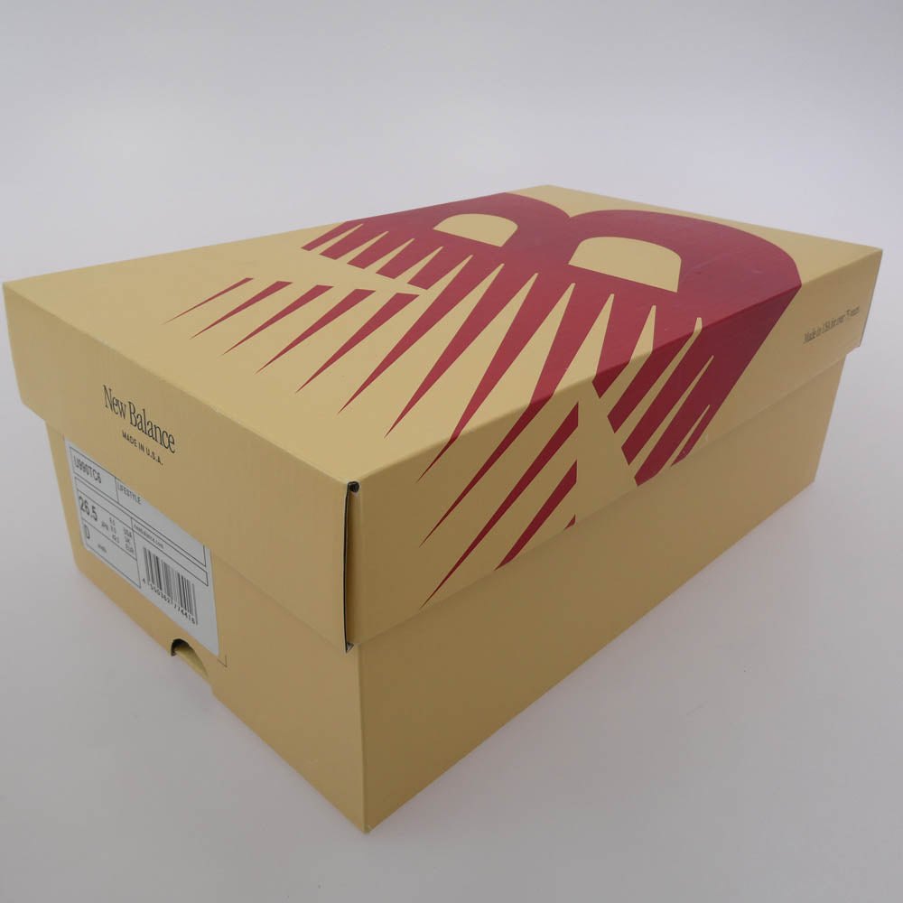 NEW BALANCE ニューバランス U990TC6 USA製 スエード シンセティックレザー ローカット スニーカー グレー系 26.5cm【極上美品】【中古】