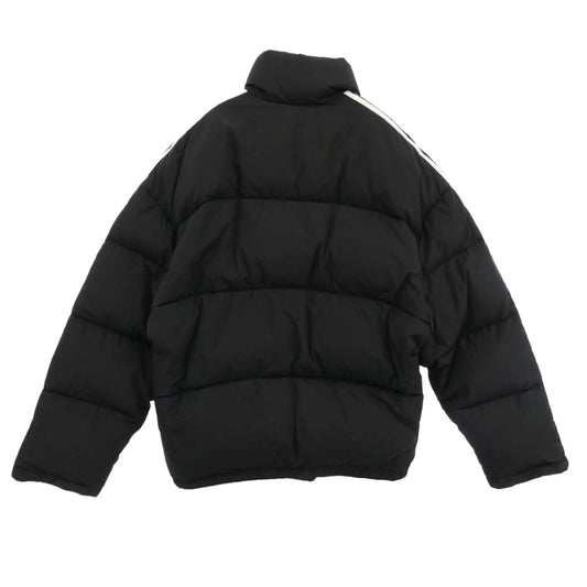 BALENCIAGA バレンシアガ 714898 TNO19 × ADIDAS アディダス 3 Line Oversized Down Jacket 3ライン オーバーサイズ ダウンジャケット ブラック系 38【極上美品】【中古】