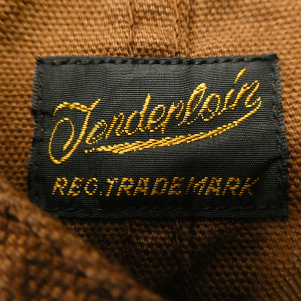 TENDERLOIN テンダーロイン T-BEST COVERALL ロゴワッペン スタンドカラー コットン カバーオール ブラウン系 M【中古】