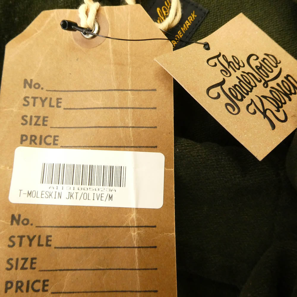 TENDERLOIN テンダーロイン 12SS T-MOLESKIN JKT モールスキン ジャケット モスグリーン系 M【中古】