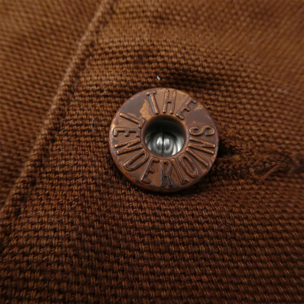 TENDERLOIN テンダーロイン T-ENGINEER VEST エンジニア コットンダック生地 ベスト ブラウン ブラウン系 M【美品】【中古】