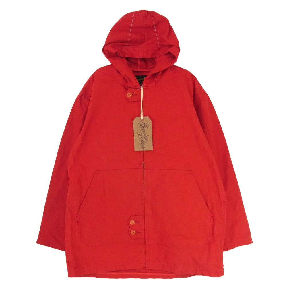 TENDERLOIN テンダーロイン T-FIELD COAT コットンダック生地 フィールド フーデッド コート レッド系 M【中古】 TENDERLOIN テンダーロイン T-FIELD COAT コットンダック生地
