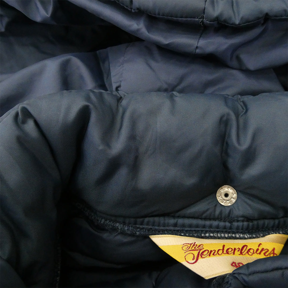 TENDERLOIN テンダーロイン T-NRA RACING JKT ロゴワッペン レーシング ダウンジャケット ネイビー系 M【中古】