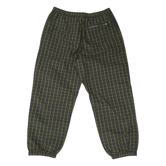 Supreme シュプリーム 25AW Plaid Warm Up Pant プレイド ウォーム アップ パンツ ネイビー系 グリーン系 XL【新古品】【未使用】【中古】