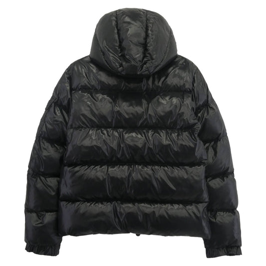 MONCLER モンクレール 44342/60/68950 国内正規品 スプレンダーズ&カンパニー期 HIMALAYA ヒマラヤ フード付 ハイネック ダブルジップ シャイニー ナイロン ダウンジャケット ブラック系 サイズ1 ブラック系 1【中古】