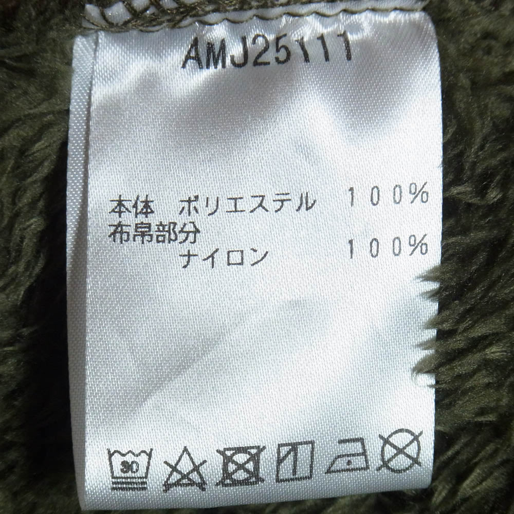 NEW BALANCE ニューバランス AMJ25111 ボア フリース ジャケット カーキ系 XL【中古】