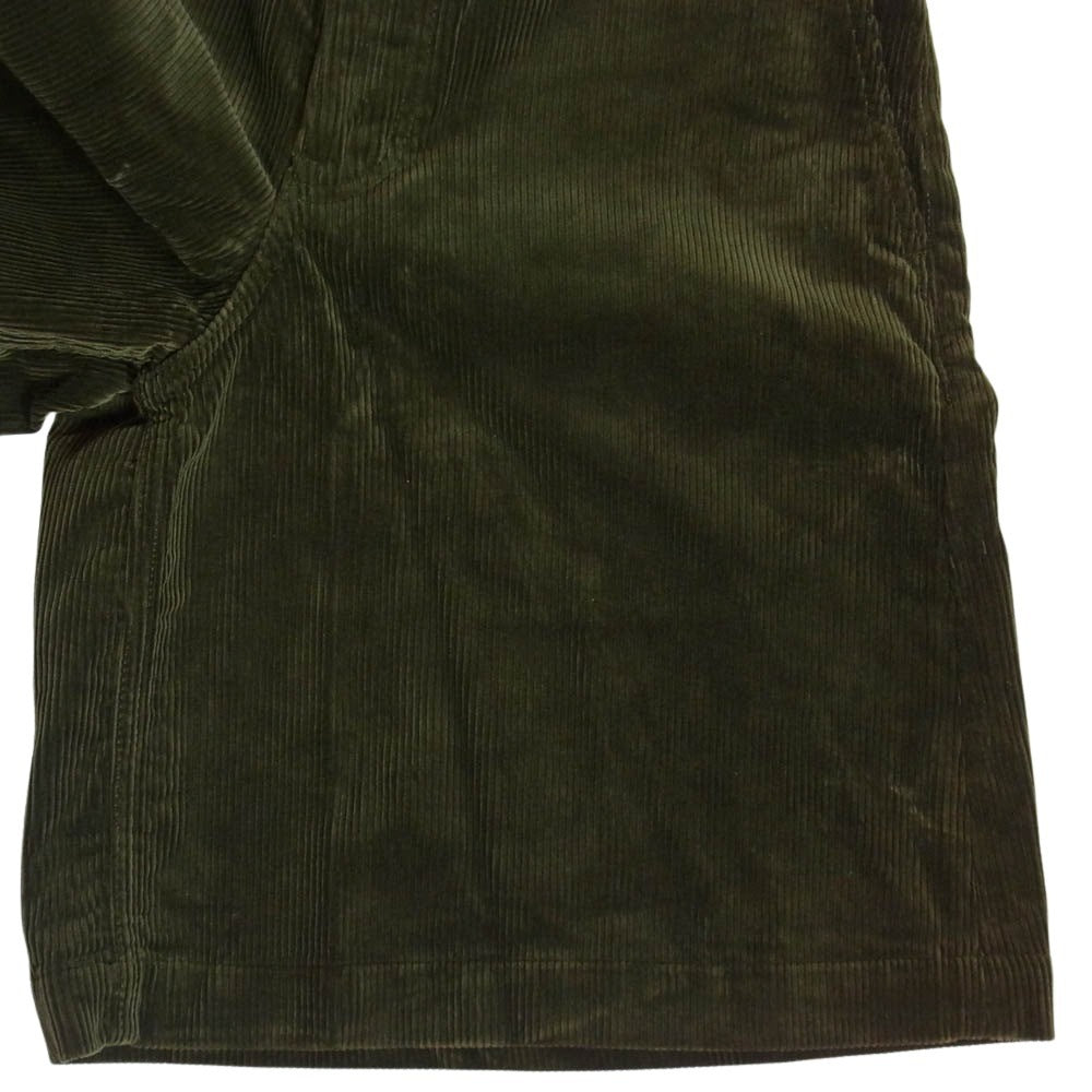 COMME des GARCONS HOMME PLUS コムデギャルソンオムプリュス AD2010 PF-A019 サイドアジャスター コーデュロイ ショーツ ショートパンツ ハーフパンツ カーキ系 XS【中古】