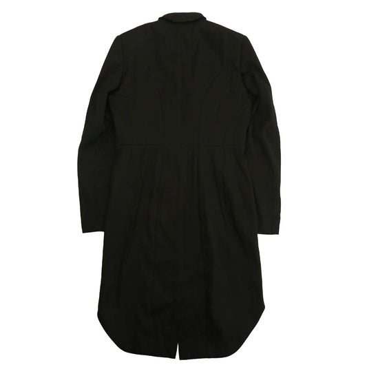 COMME des GARCONS HOMME PLUS コムデギャルソンオムプリュス AD2015 PQ-J051 カットオフ ノーカラー カラーレス ロング 燕尾 タキシード ジャケット ブラック系 S【中古】