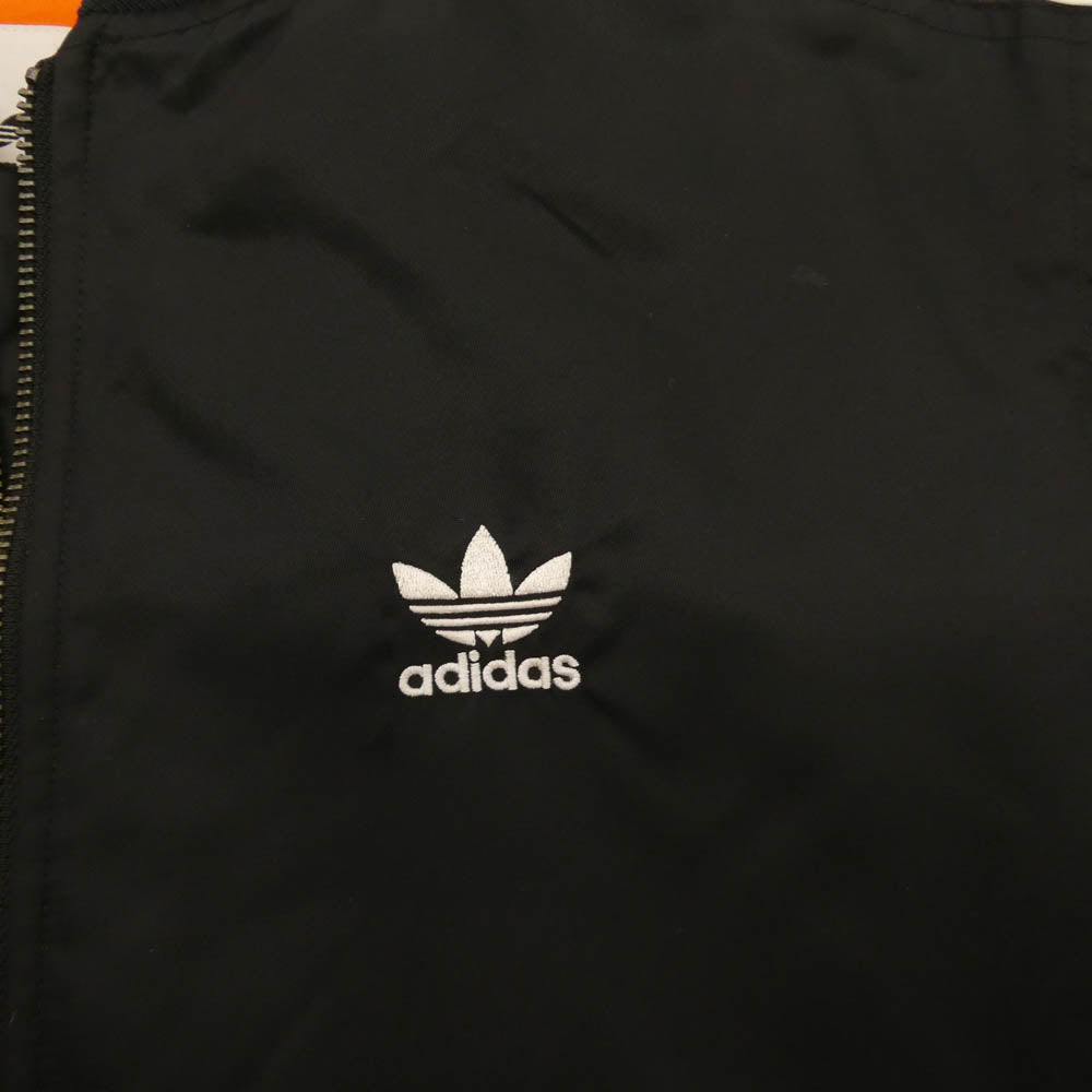 adidas アディダス ED5825 オリジナルス BOMBER PADDED JACKET トレフォイルロゴ ボンバー パデッド ジャケット ブルゾン ブラック系 M【中古】