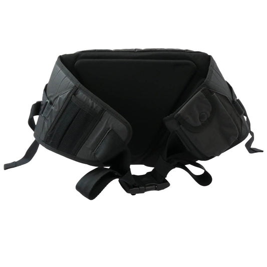 VISVIM ビズビム 初期 HYPATEX LUMBAR 8L ハイパテックス ランバー ウエスト バッグ エレクレザー ブラック系【中古】