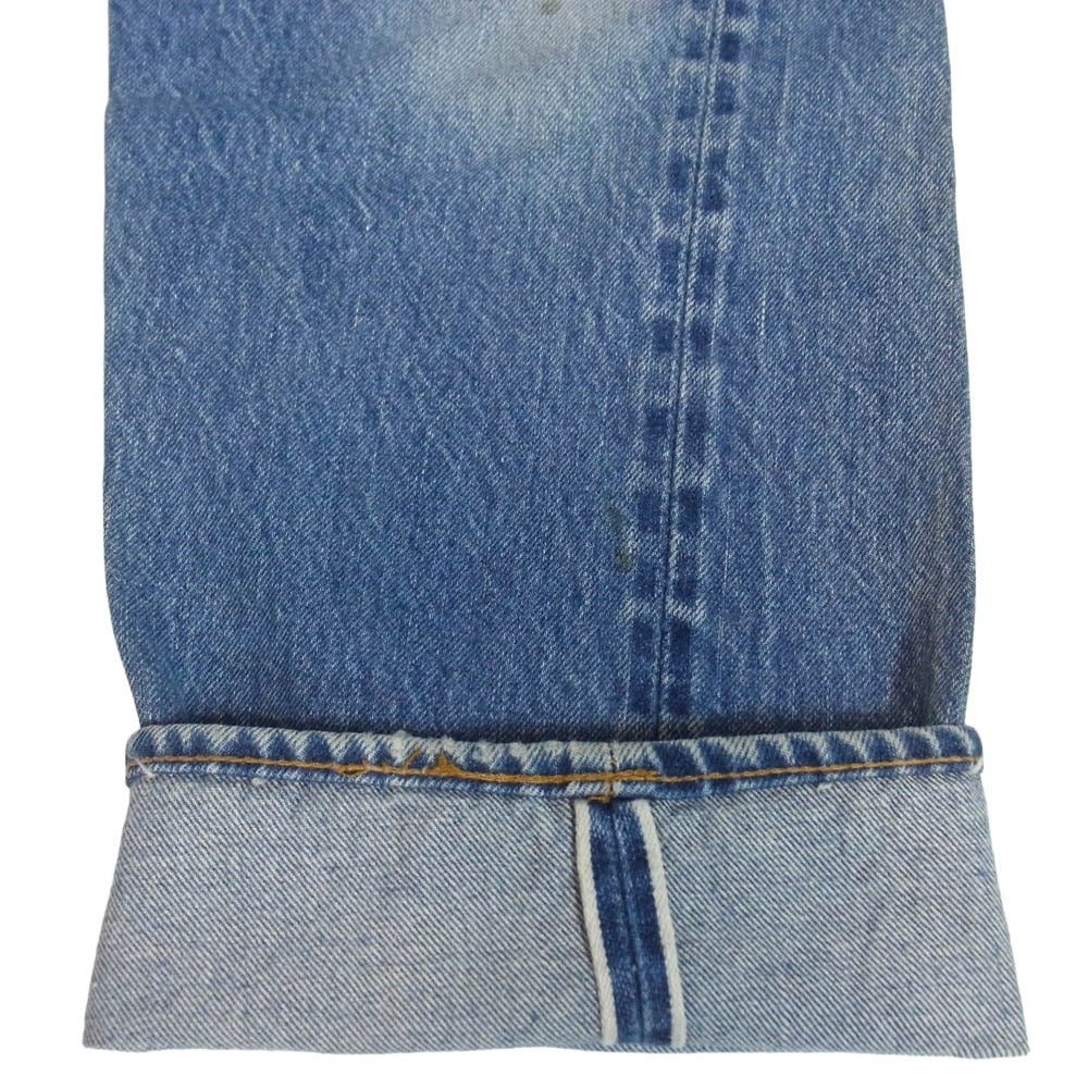 Levi's リーバイス 80s 501 赤耳モデル ボタン裏刻印524 デニム パンツ インディゴブルー系 32【中古】