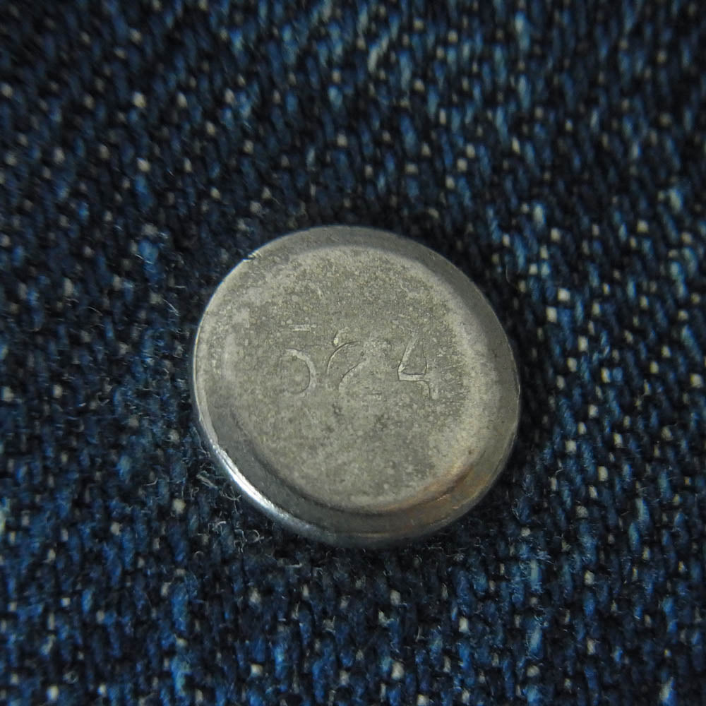 Levi's リーバイス 60s 70s 70505 BIG E ボタン裏刻印524 4th デニム ジャケット インディゴブルー系 サイズ表記なし【中古】