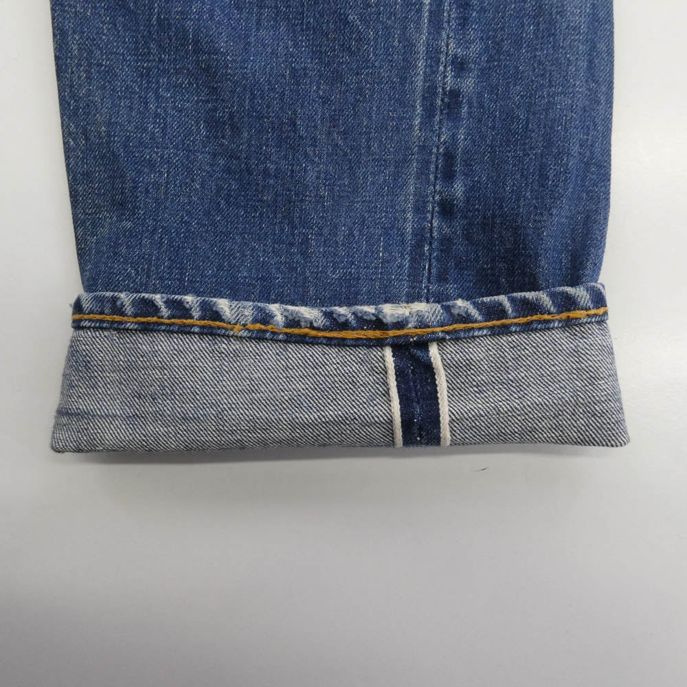 Levi's リーバイス 70s 505 赤耳 66前期 BIG E TALON42 裏刻印5 デニム パンツ 33【中古】