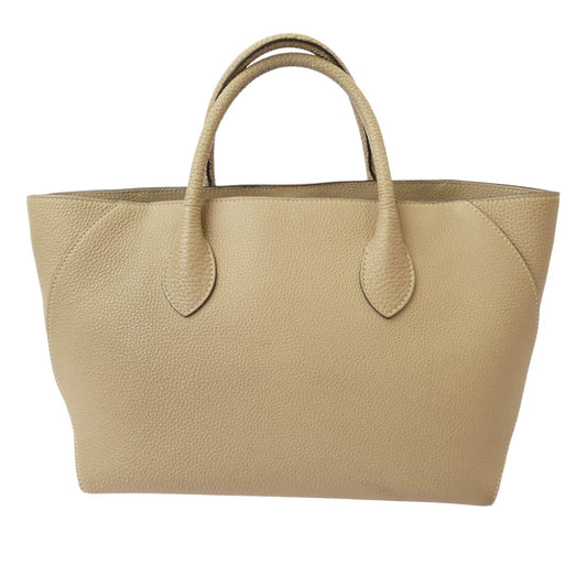 BONAVENTURA ボナベンチュラ ミア トートバッグ 27 レザー ショルダー ハンド 2WAY バッグ ベージュ系【中古】