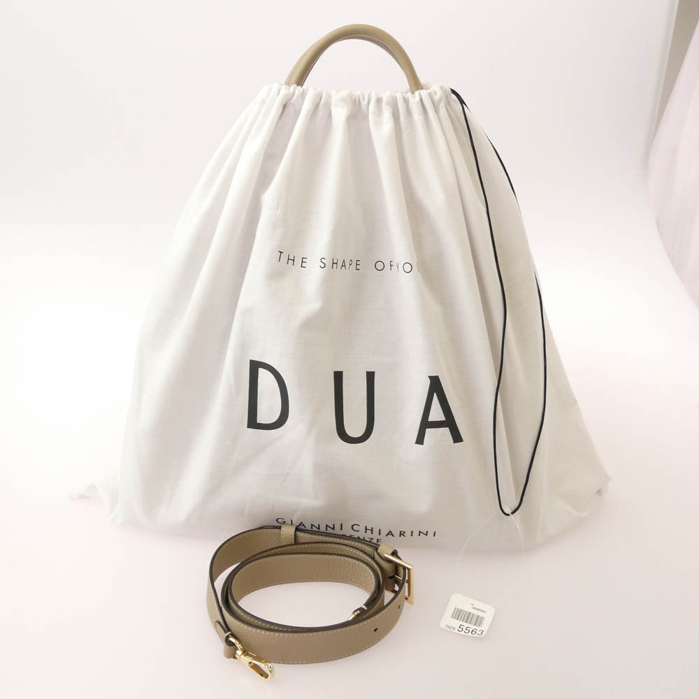 BONAVENTURA ボナベンチュラ エマ バッグ 40 レザー ショルダー ハンド 2WAY バッグ ベージュ系【美品】【中古】