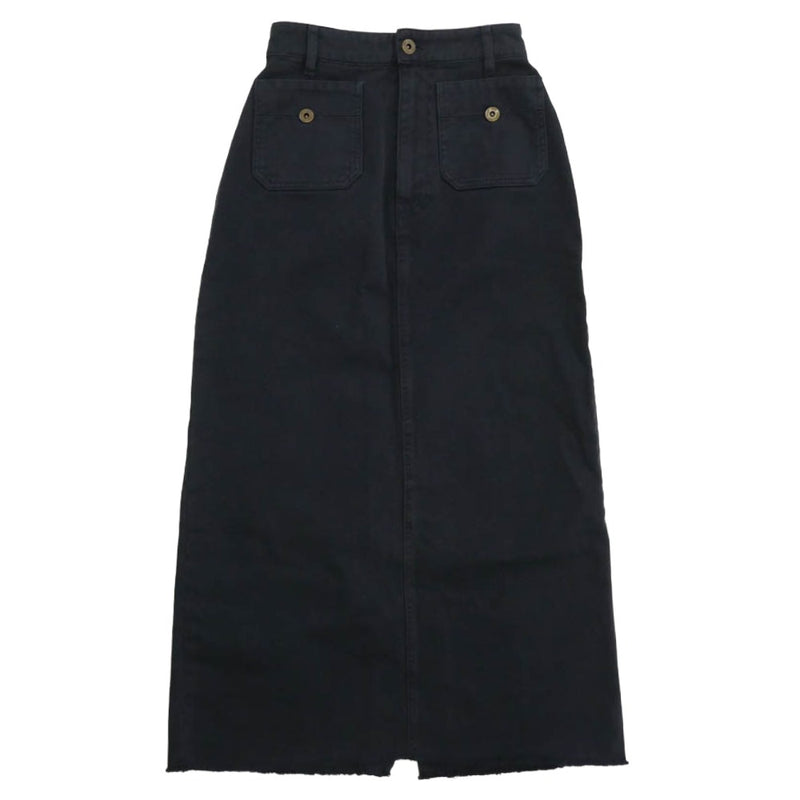 MIUMIU ミュウミュウ MG1941 23年 ロゴ カットオフ デニム スカート