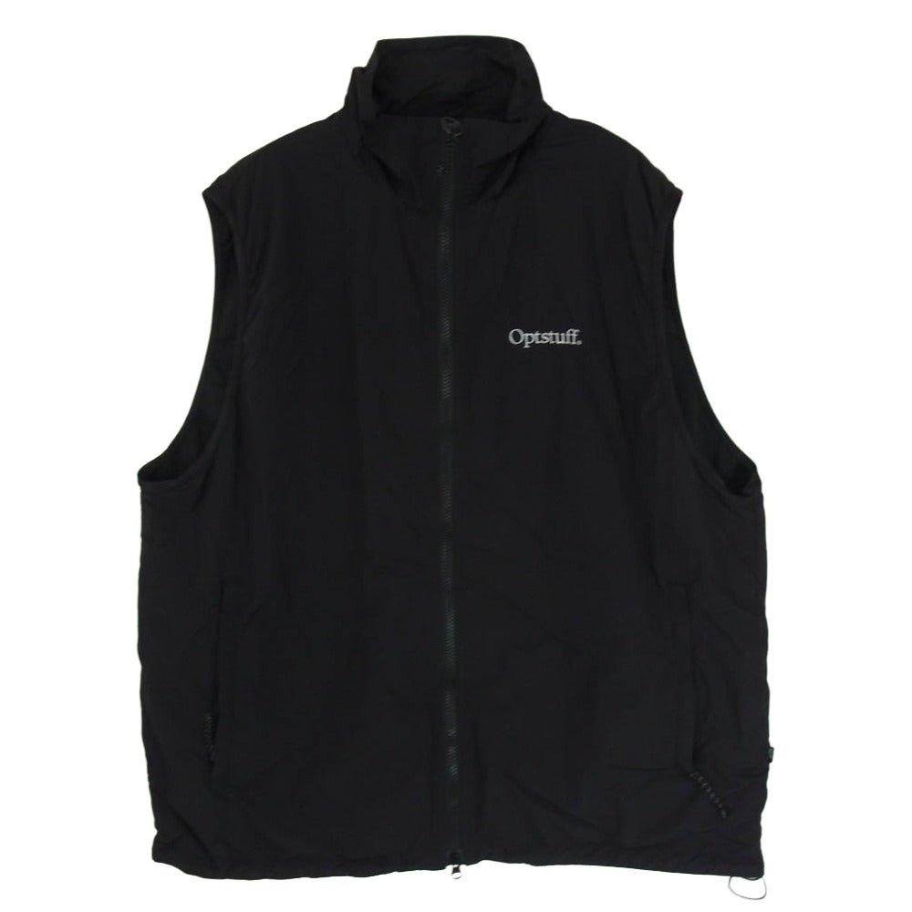 オプトスタフ OPT40004 CREATORS VEST ロゴ刺繍 ナイロン ベスト 