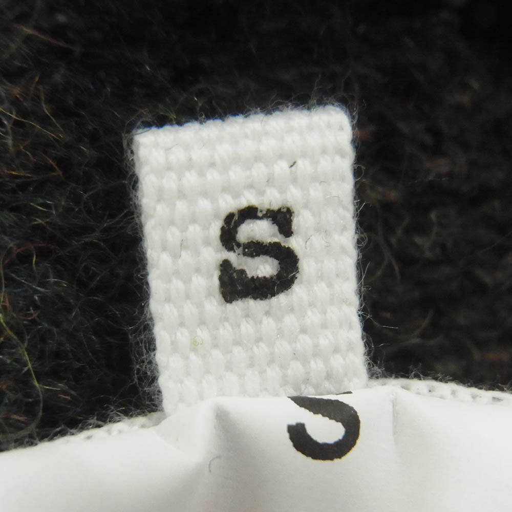 MAISON MARGIELA メゾンマルジェラ 21AW S50TH0050 14ライン 四つタグ Vネック ウール ニット ベスト ダークグレー系 S【中古】