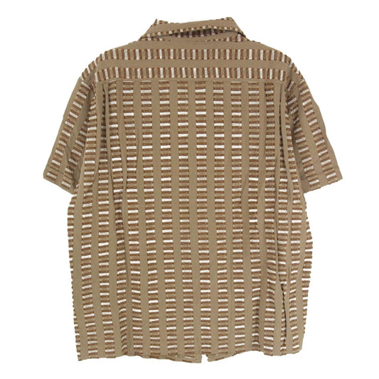 TENDERLOIN テンダーロイン T-ATOMIC SHT S アトミック レーヨン 半袖 シャツ ブラウン系 M【中古】